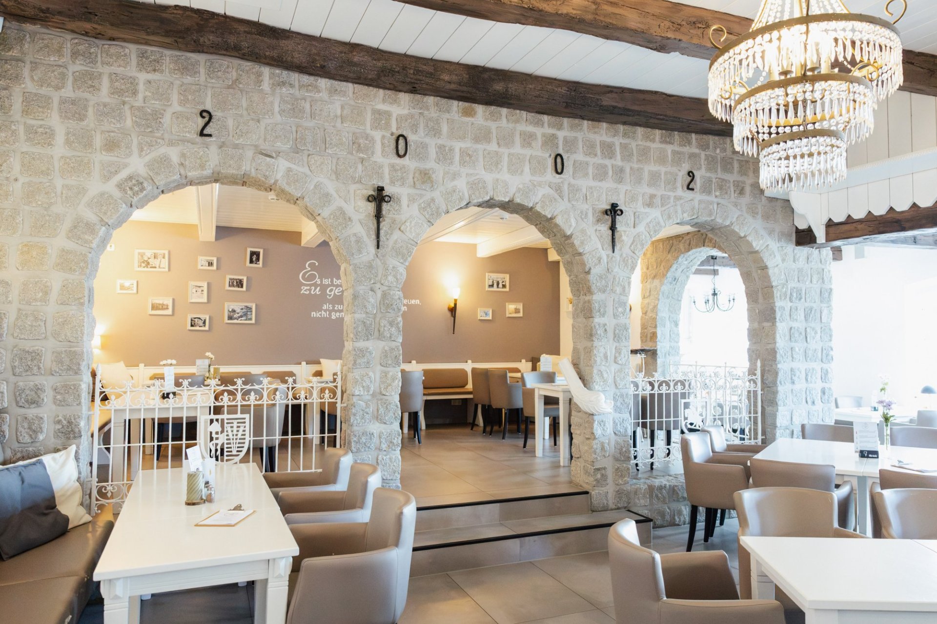 Innenansicht vom Café Osterhof bei Laue