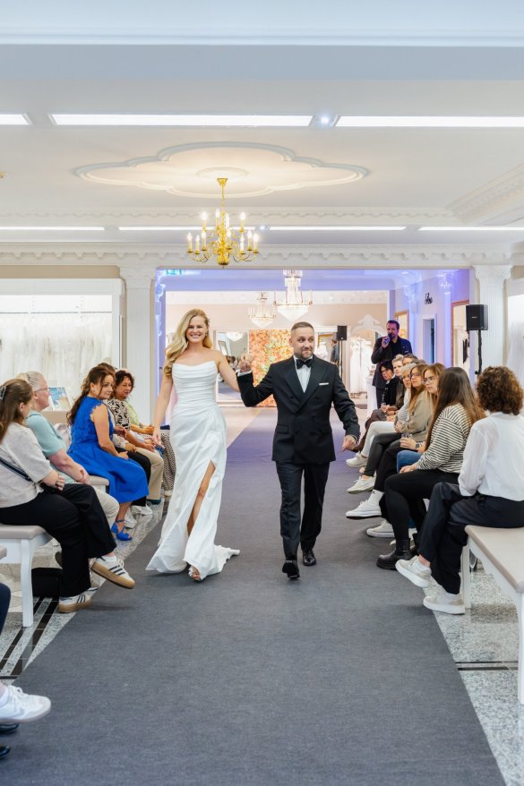 Paarbild Fashion Queen Fashionshow bei Laue