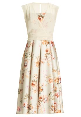 Swing Cocktailkleid mit abnehmbarer Bluse