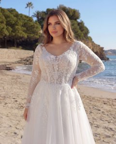 Azuree Bridal Curvy Brautkleider – Aktuelle Azuree Bridal Curvy Brautkleider Kollektion 2027 5