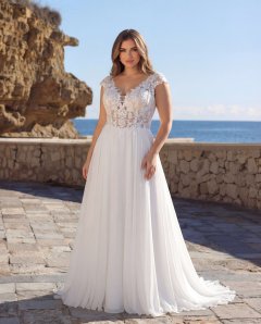 Azuree Bridal Curvy Brautkleider – Aktuelle Azuree Bridal Curvy Brautkleider Kollektion 2027 12