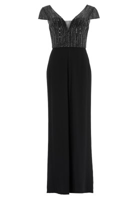 Swing Jumpsuit mit Stickerei und kleinem