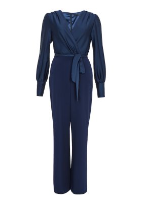 Swing Blusiger Jumpsuit mit Bindeband