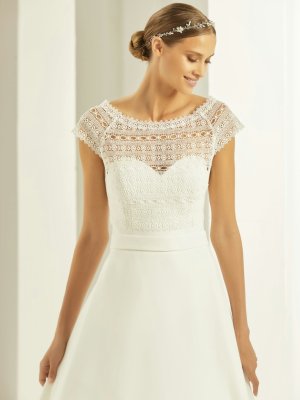 Bianco Evento, Berlin Bolero mit Spitze
