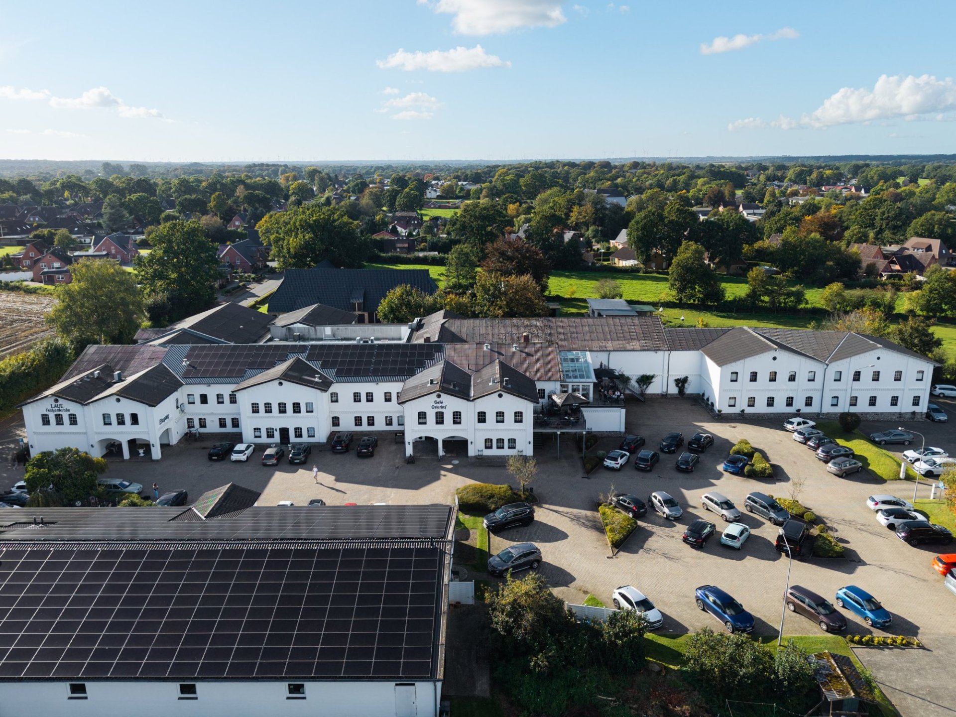 Außenansicht vom Laue Gebäude