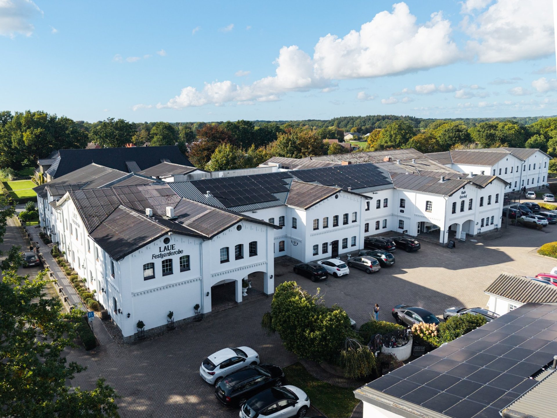 Außenansicht vom Laue Gebäude