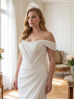 Amera Vera Curvy Brautkleider – Curvy Brautkleider von Amera Vera Grande aus der Kollektion 2027 2