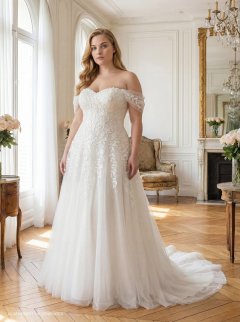Amera Vera Curvy Brautkleider – Curvy Brautkleider von Amera Vera Grande aus der Kollektion 2027 5
