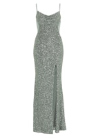 Swing Slipdress mit transparenter Rückenp